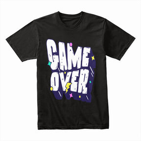 "Game Over" Bold Retro Gamer T-Shirt