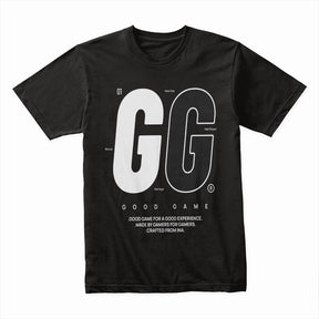 "GG – Good Game" Minimalist Gamer T-Shirt