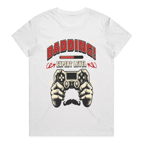 "Dadding! Expert Level" Gamer Dad T-Shirt – The Ultimate Fatherhood & Gaming Tee