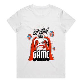 "Let’s Start the Game – Retro Gaming Controller T-Shirt for Gamers"