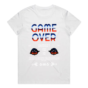 "Game Over – Retro Arcade Continue Screen Gaming T-Shirt"