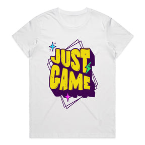 "Just Game" Vibrant Gamer T-Shirt – Play Hard, Stay Cool