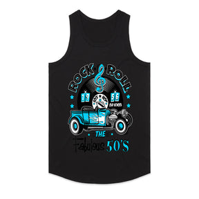 Rock & Roll 1956 Hot Rod T-Shirt – Retro 50s Sock Hop Classic Car Tee