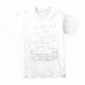"I'm Not Old, I'm Classic" T-Shirt – Vintage Car Enthusiast Retro Design