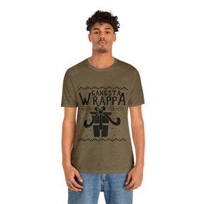 Gangsta Wrapper - Unisex Jersey Short Sleeve Tee