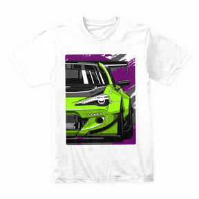 Widebody GT86 – Neon Green JDM Drift Machine T-Shirt