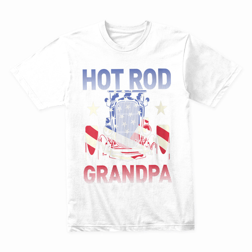 🇺🇸 Hot Rod Grandpa Patriotic Sweatshirt – Classic Car Enthusiast Gift