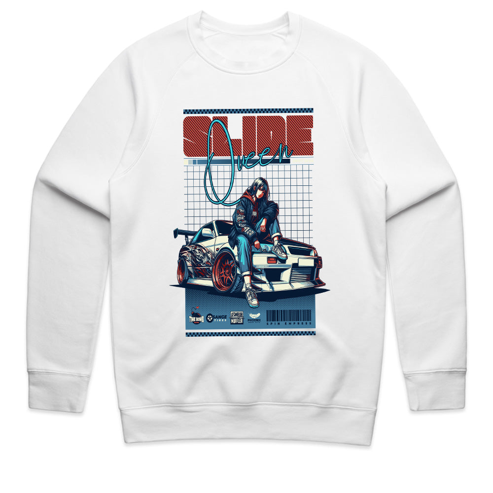 "Slide Queen" JDM Drift Diva T-Shirt – Street Racing & Style