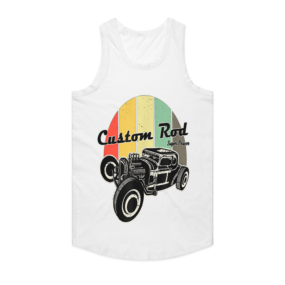 "Custom Rod T-Shirt | Vintage Hot Rod Design with Super Power Vibes