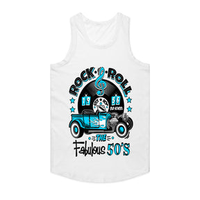 Rock & Roll Fabulous 50s T-Shirt – 1956 Sock Hop Old School Hot Rod Tee