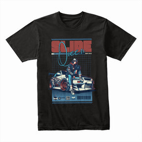 "Slide Queen" JDM Drift Diva T-Shirt – Street Racing & Style