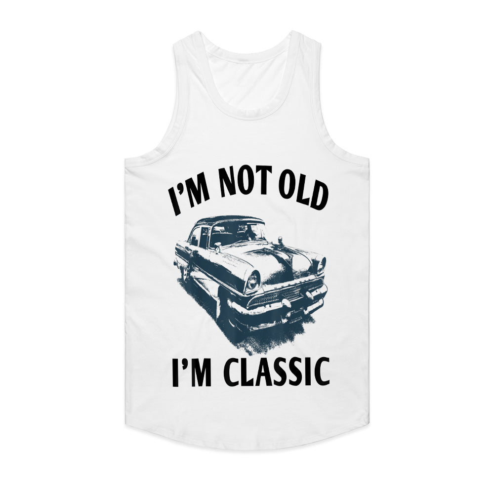 "I'm Not Old, I'm Classic" T-Shirt – Vintage Car Enthusiast & Hot Rod Tee