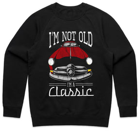 "I'm Not Old, I'm A Classic" T-Shirt – Vintage Car Enthusiast Retro Design