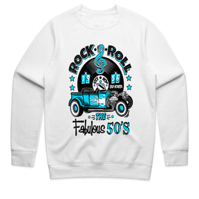 Rock & Roll 1956 Hot Rod T-Shirt – Retro 50s Sock Hop Classic Car Tee