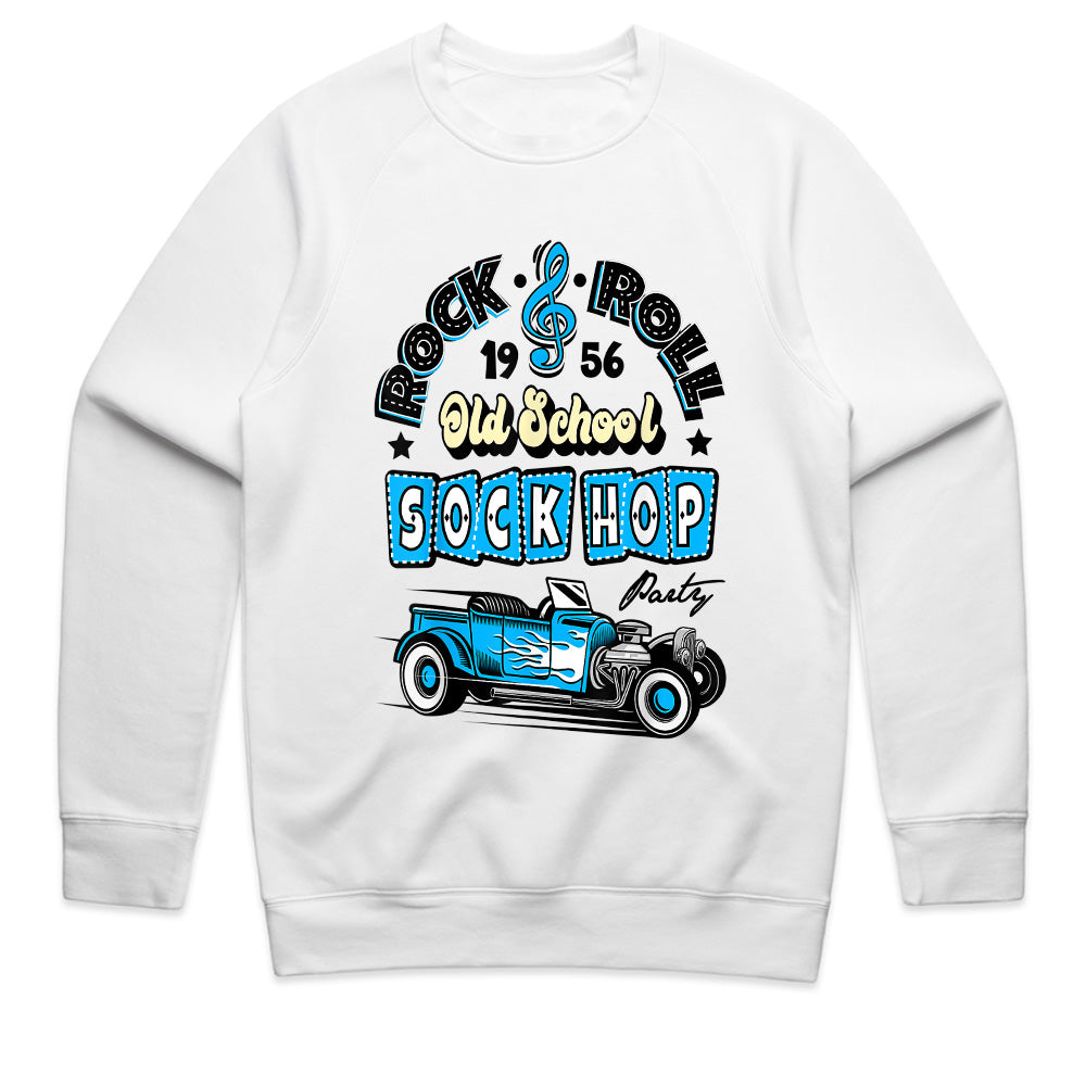 Rock & Roll Sock Hop 50s Hot Rod T-Shirt – Vintage Classic Car Style