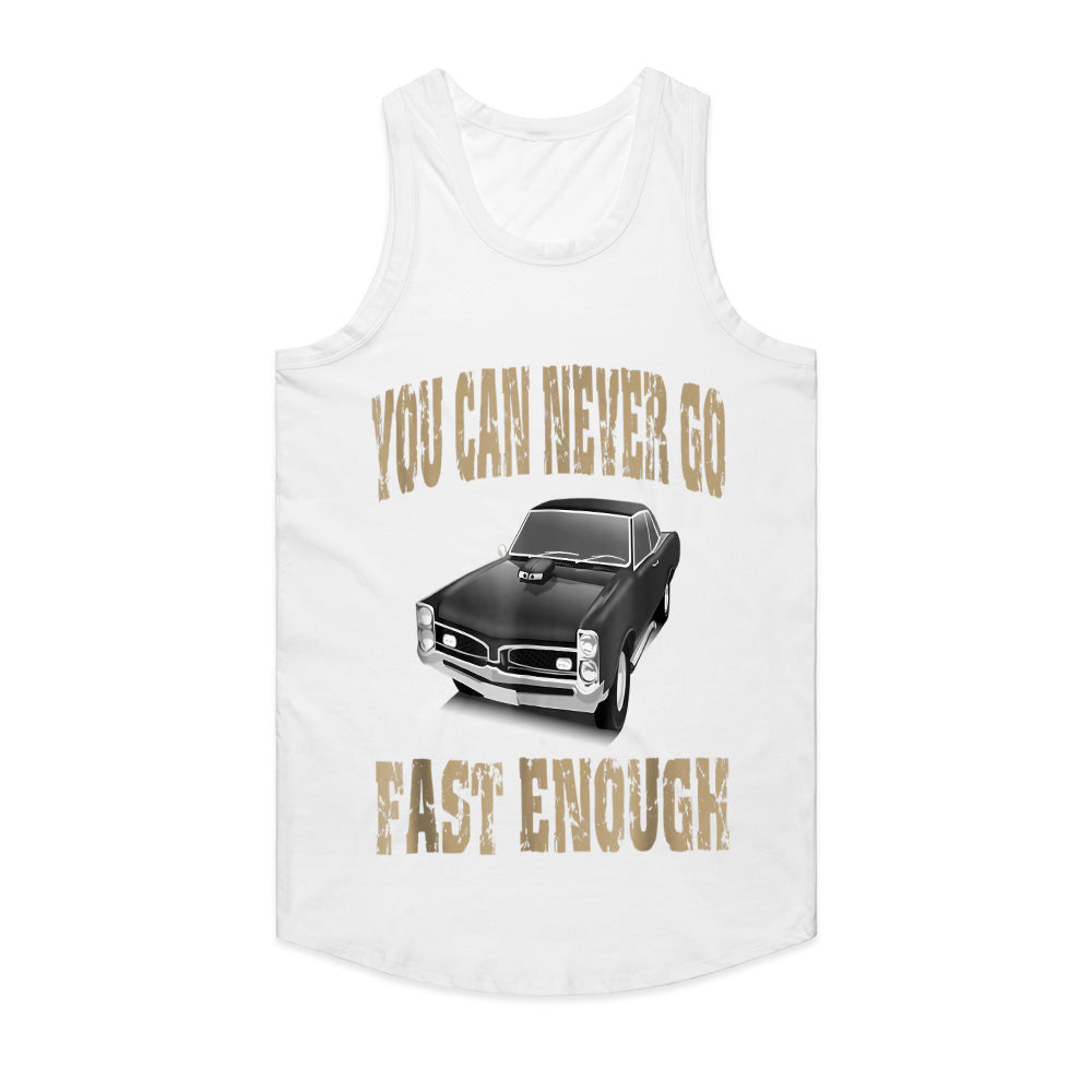 You Can Never Go Fast Enough – Classic Muscle Car Racing T-Shirt