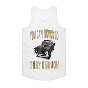 You Can Never Go Fast Enough – Classic Muscle Car Racing T-Shirt