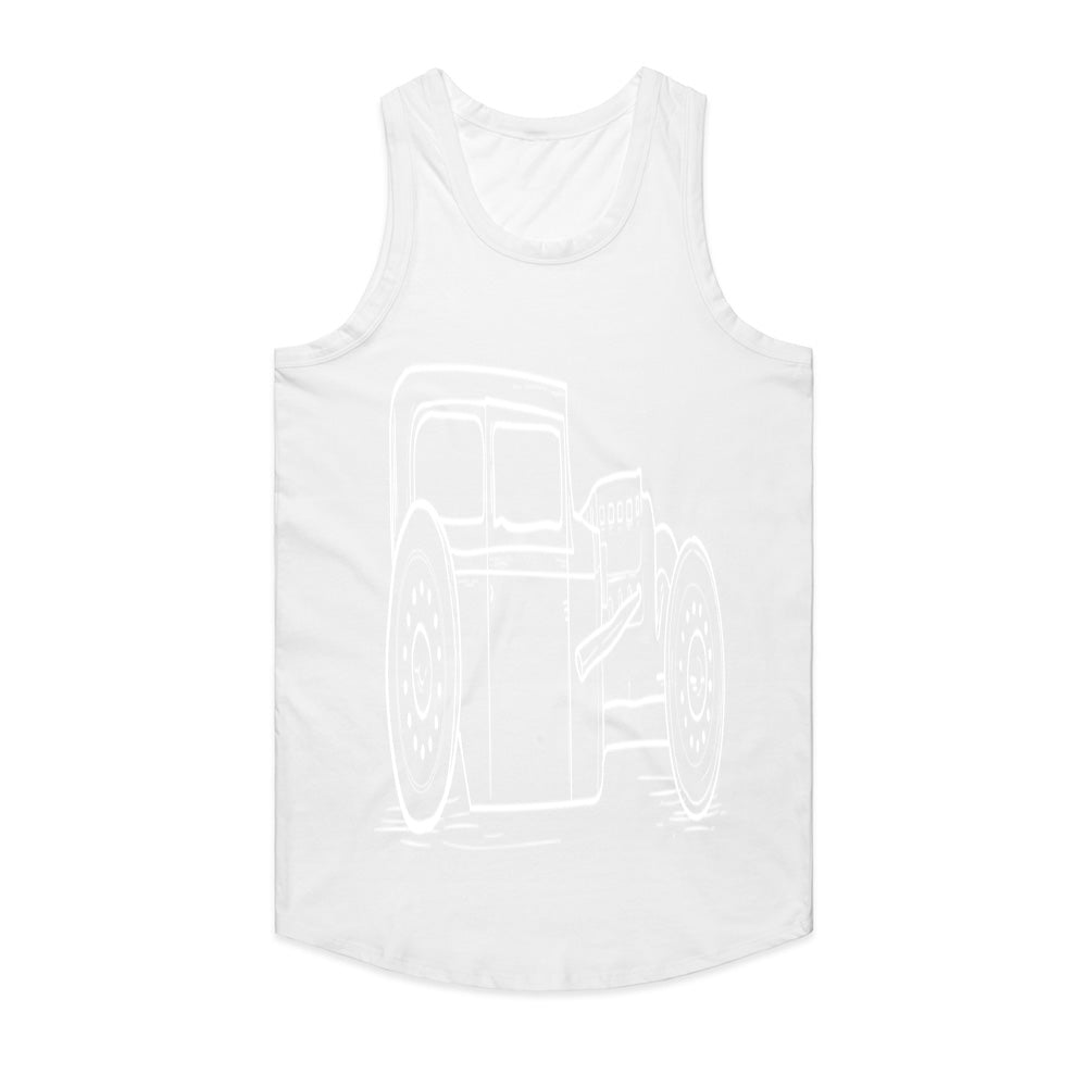 Vintage Hot Rod Rat Rod Steampunk Car T-Shirt – Classic Automotive Art for Car Lovers
