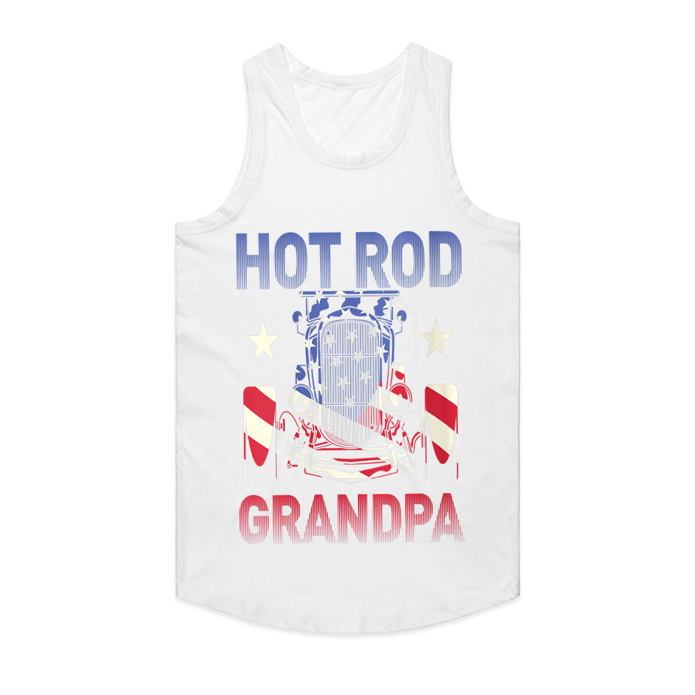 🇺🇸 Hot Rod Grandpa Patriotic Sweatshirt – Classic Car Enthusiast Gift