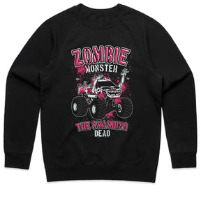 Zombie Monster Truck Sweatshirt – Smash Through the Dead in Style!