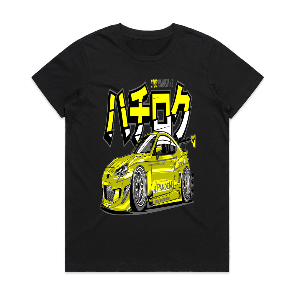 Pandem GT86 ハチロク Widebody JDM Racing T-Shirt