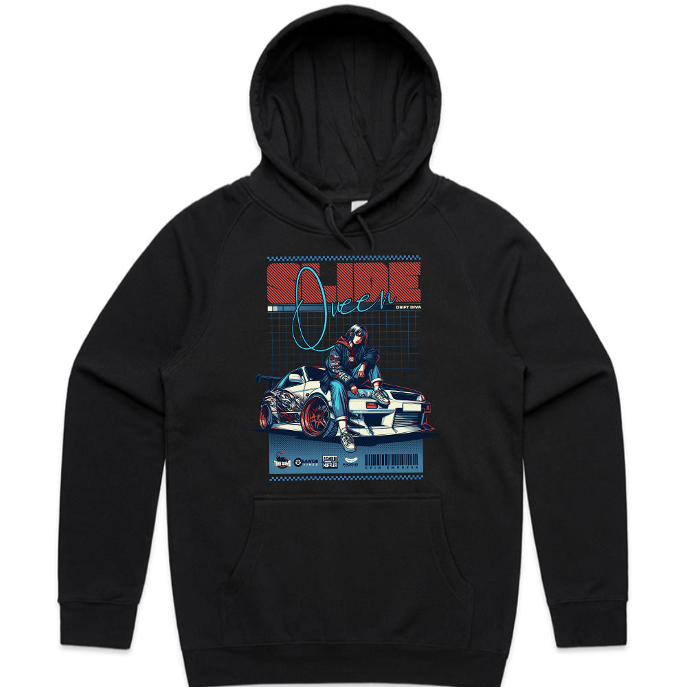 "Slide Queen" JDM Drift Diva T-Shirt – Street Racing & Style