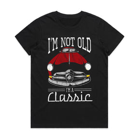 "I'm Not Old, I'm A Classic" T-Shirt – Vintage Car Enthusiast Retro Design