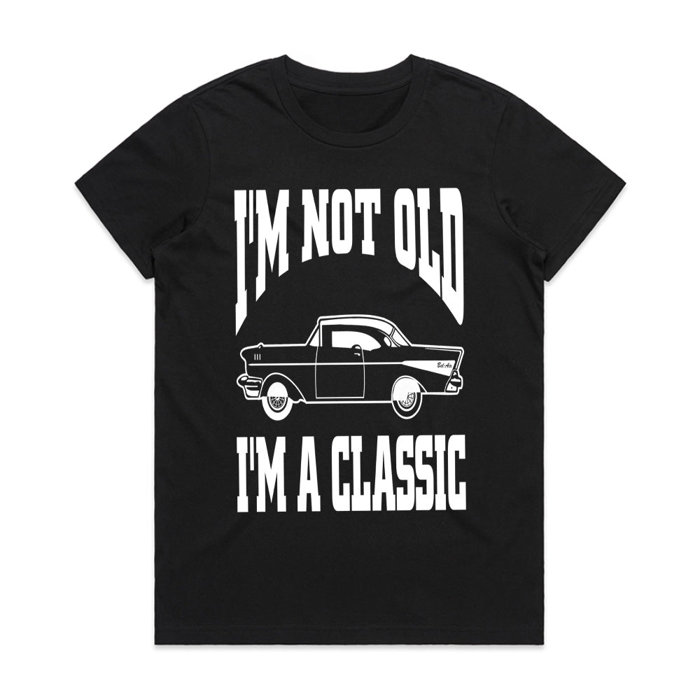 "I'm Not Old, I'm A Classic" T-Shirt – Vintage Car Enthusiast Retro Design