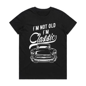 "I'm Not Old, I'm Classic" T-Shirt – Vintage Car Enthusiast Retro Design
