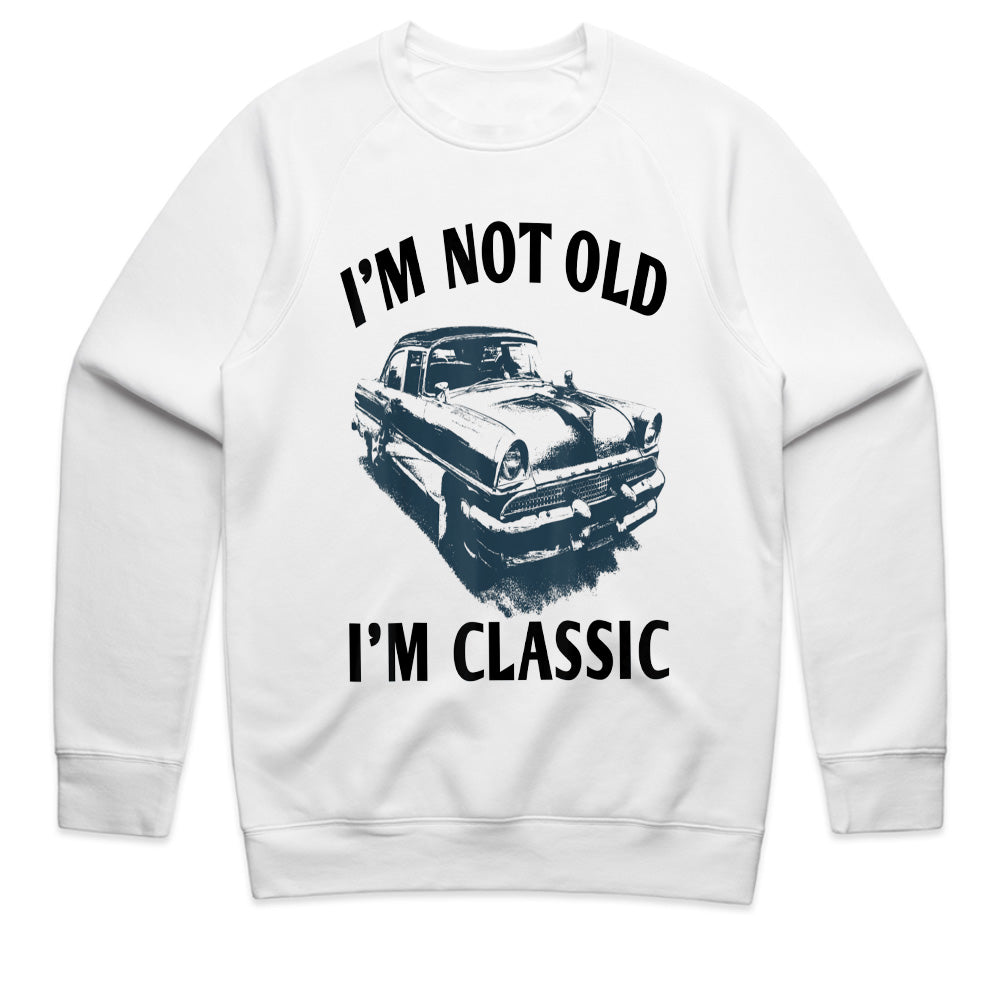 "I'm Not Old, I'm Classic" T-Shirt – Vintage Car Enthusiast & Hot Rod Tee