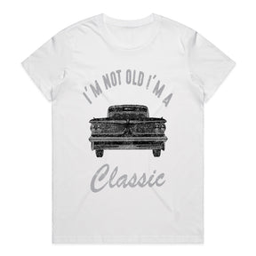 "I'm Not Old, I'm A Classic" T-Shirt – Vintage Car Enthusiast Retro Design