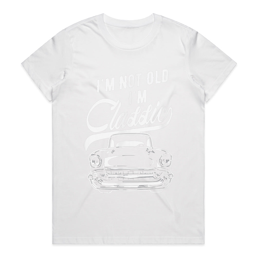 "I'm Not Old, I'm Classic" T-Shirt – Vintage Car Enthusiast Retro Design