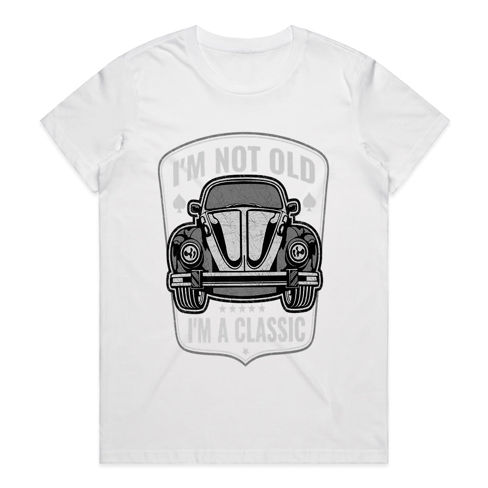 "I'm Not Old, I'm A Classic" T-Shirt – Vintage Car Enthusiast Retro Design