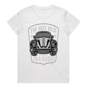 "I'm Not Old, I'm A Classic" T-Shirt – Vintage Car Enthusiast Retro Design