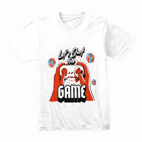 "Let’s Start the Game – Retro Gaming Controller T-Shirt for Gamers"