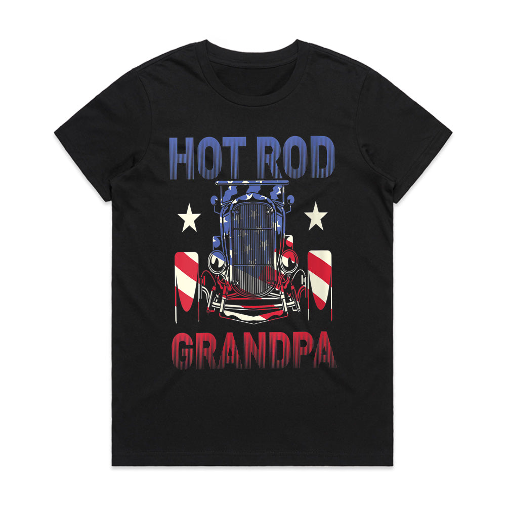 🇺🇸 Hot Rod Grandpa Patriotic Sweatshirt – Classic Car Enthusiast Gift