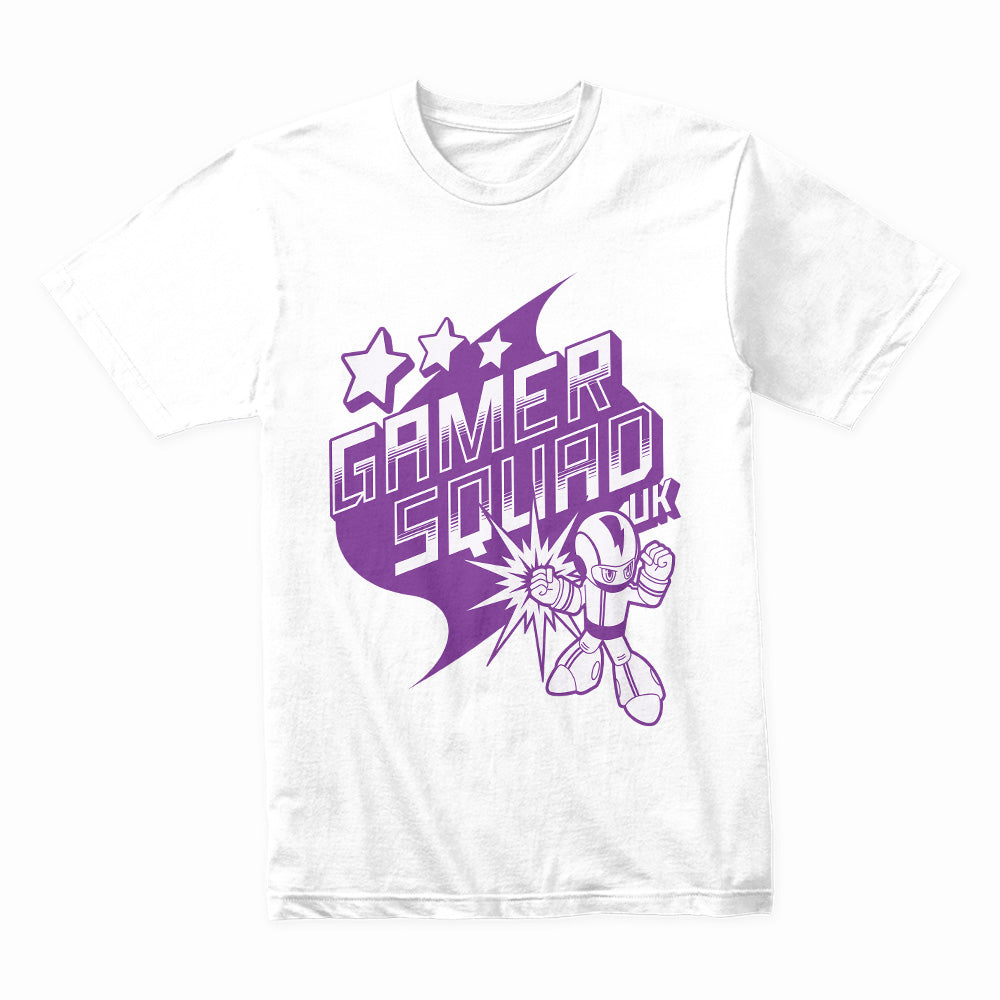 "Gamer Squad UK T-Shirt – Retro Sci-Fi Gaming Tee for True Gamers"
