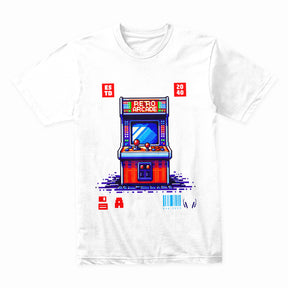 "Enjoy Your Game – Retro Arcade Pixel Art Gaming T-Shirt"