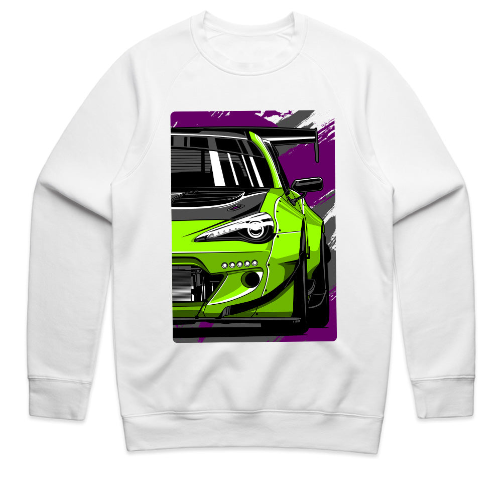 Widebody GT86 – Neon Green JDM Drift Machine T-Shirt