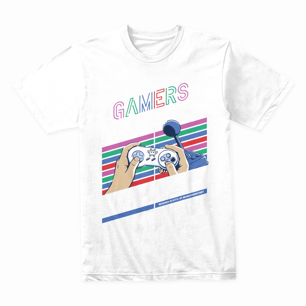 "Gamers Keep It Classic" Retro Gaming T-Shirt