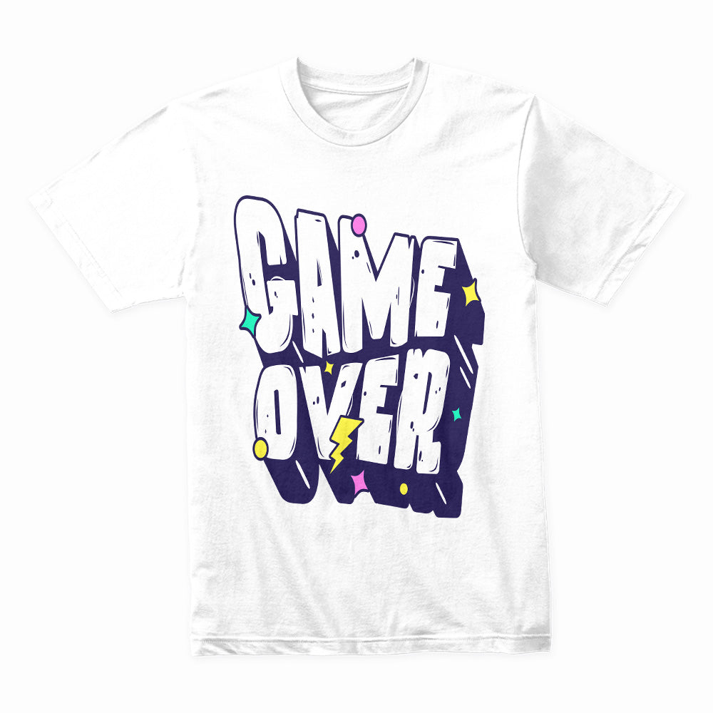 "Game Over" Bold Retro Gamer T-Shirt