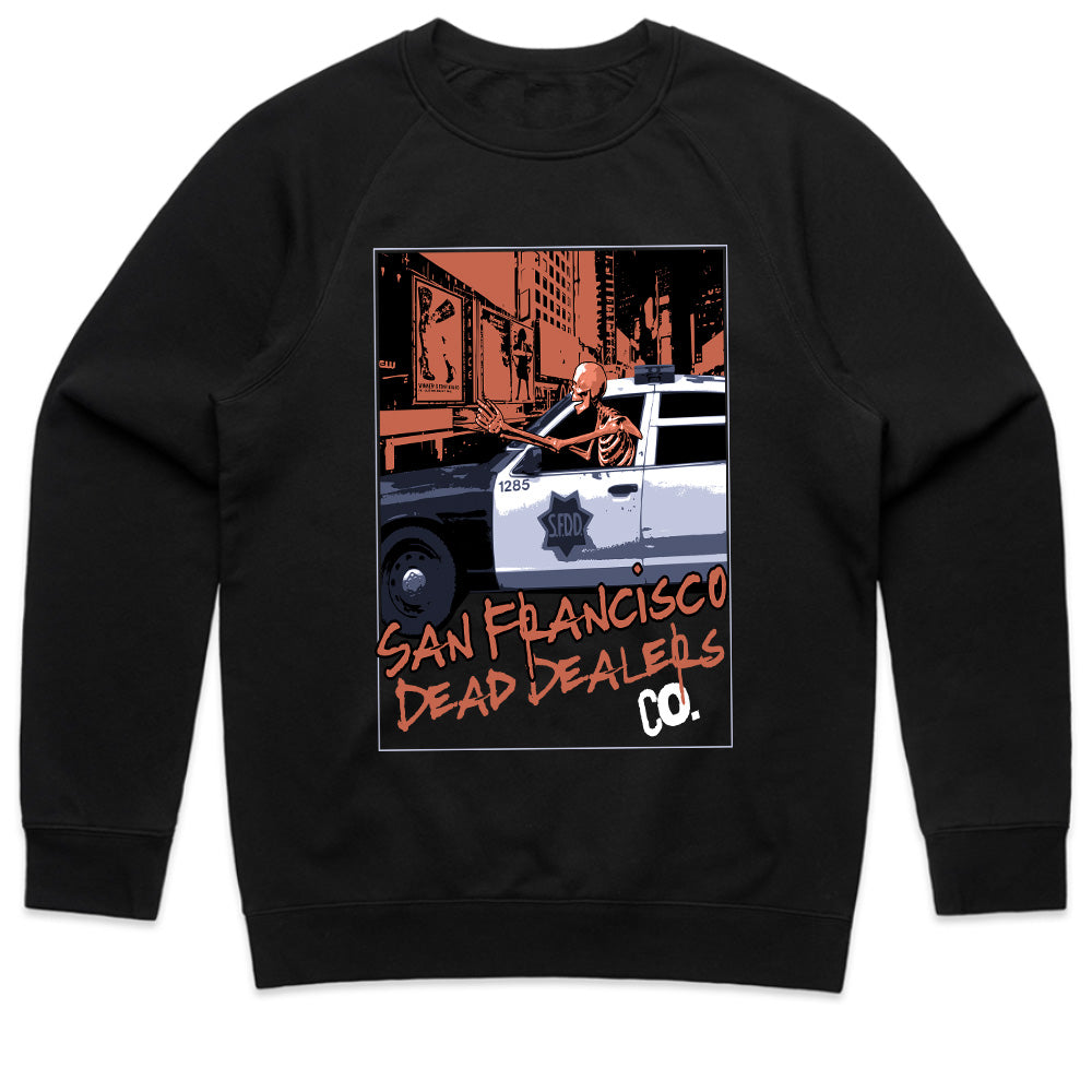 "San Francisco Dead Dealers – Dark Urban Streetwear T-Shirt"