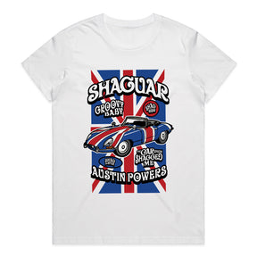 🇬🇧 Shaguar T-Shirt – Groovy British Sports Car Design