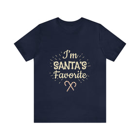 I'm Santa's Favorite - Unisex Jersey Short Sleeve Tee