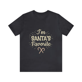 I'm Santa's Favorite - Unisex Jersey Short Sleeve Tee