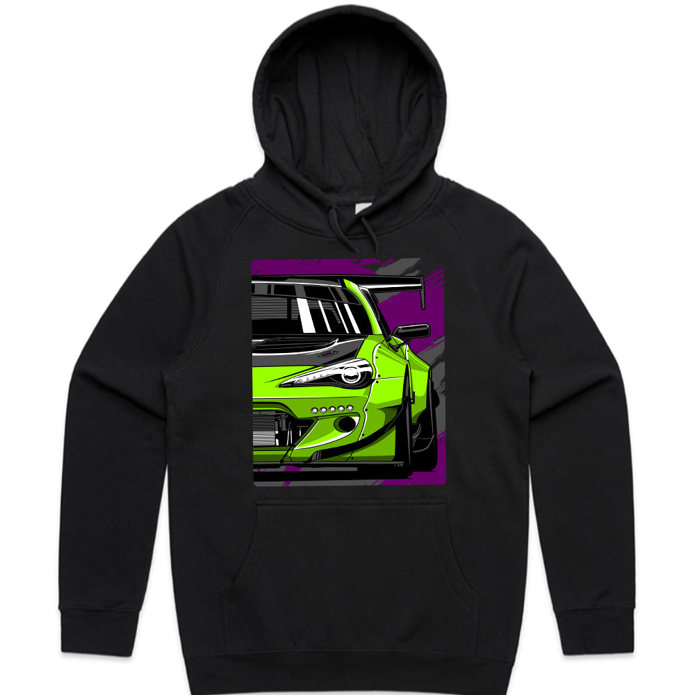 Widebody GT86 – Neon Green JDM Drift Machine T-Shirt
