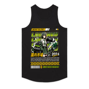 Queen of the Street – JDM Anime Street Racing T-Shirt