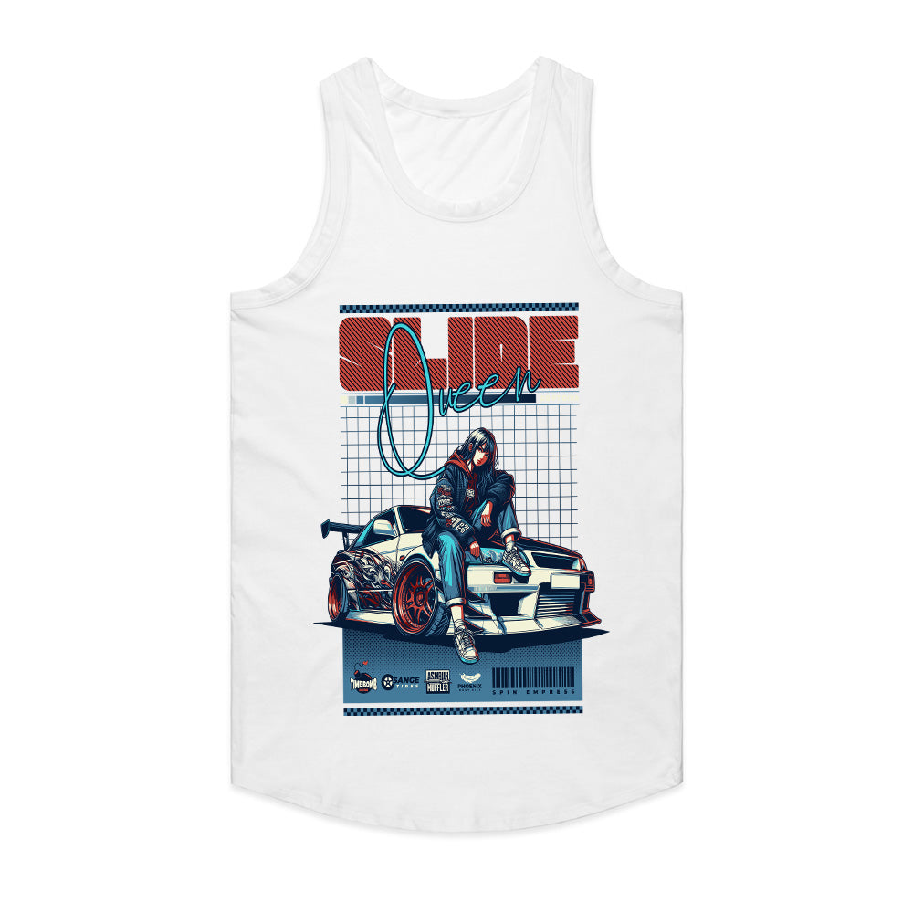 "Slide Queen" JDM Drift Diva T-Shirt – Street Racing & Style