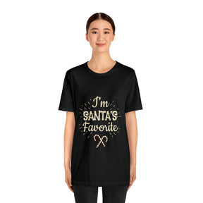 I'm Santa's Favorite - Unisex Jersey Short Sleeve Tee
