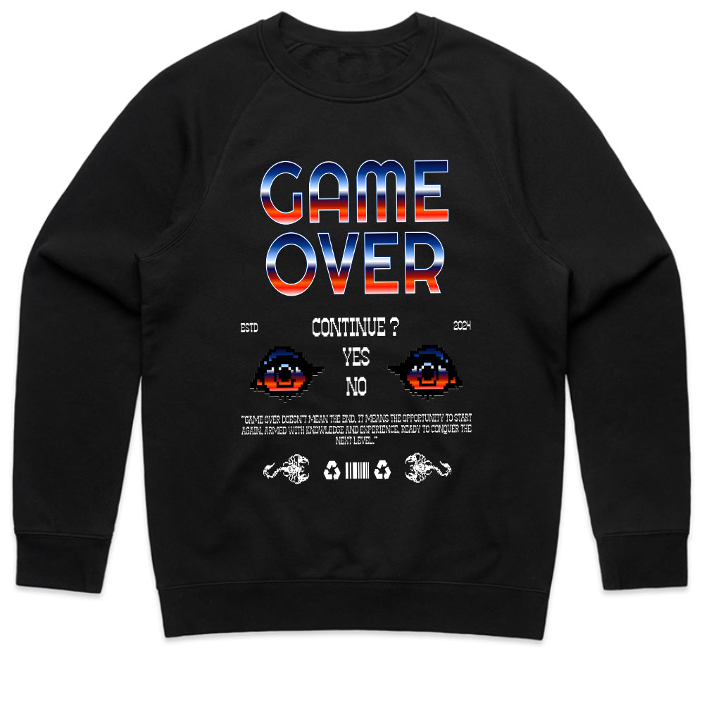 "Game Over – Retro Arcade Continue Screen Gaming T-Shirt"